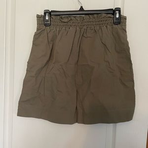 J. Crew khaki green skirt